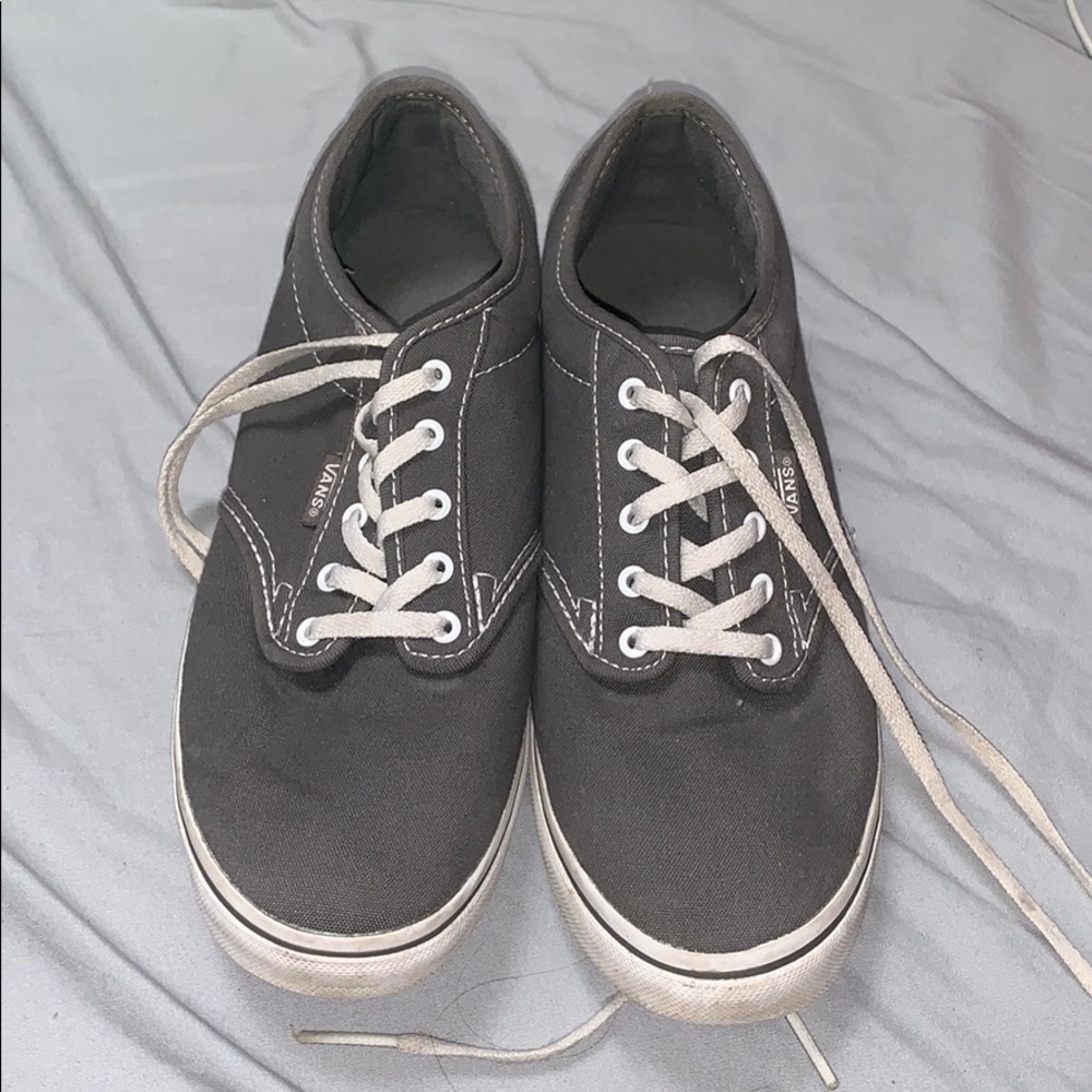 Vans laced sneakers